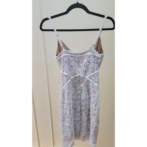 GUESS - white floral dress, S